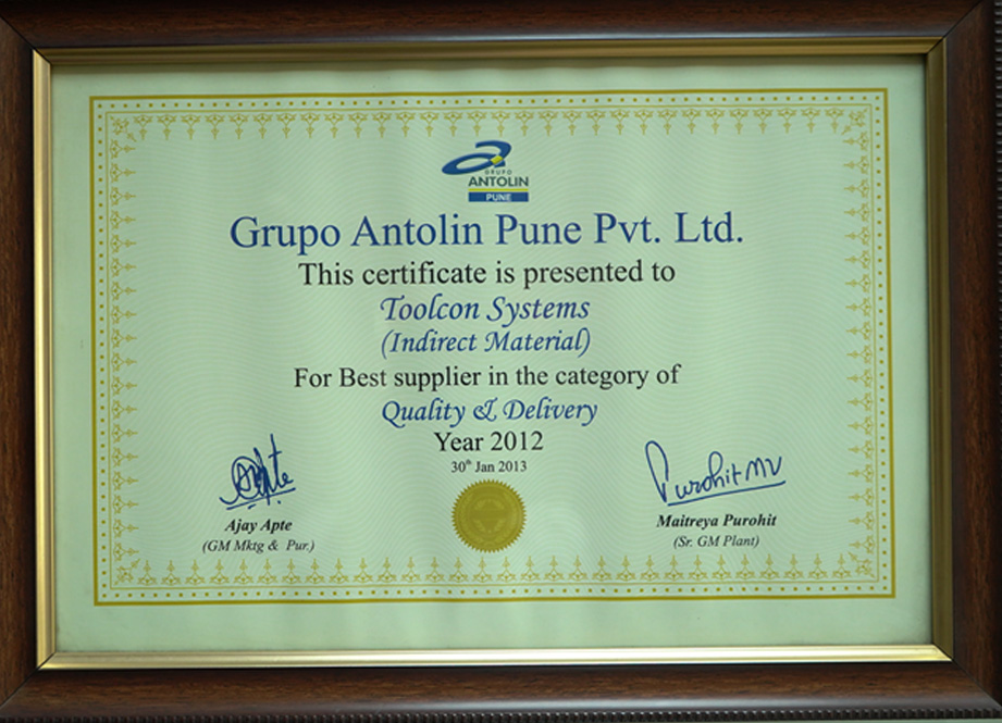 ISO 9001:2015 Certificate